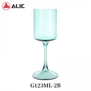 Lead Free High Quantity Wine Glass G123ML-2B