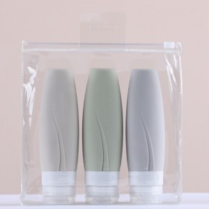 Silicone Travel Set 60ml 90ml  Travel Bottle Set ZD-072601