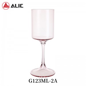 Lead Free High Quantity Wine Glass G123ML-2A