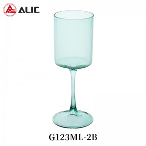 Lead Free High Quantity Wine Glass G123ML-2B