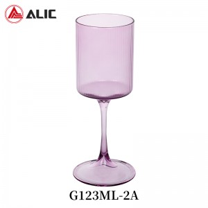 Lead Free High Quantity Wine Glass G123ML-2A