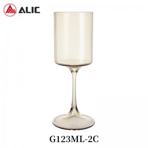 Lead Free High Quantity Wine Glass G123ML-2C