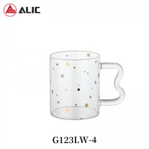 Lead Free High Quantity ins Cup & Mug Glass G123LW-4