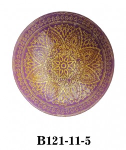 Glass Bowl Big Size Persian Style Suitable for Party or Wedding Table B121-11 Same style of Charge Plate also supplible