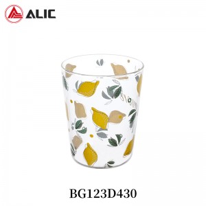 Lead Free High Quantity Tumbler Glass BG123D430