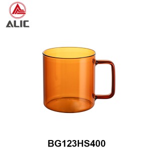 High borosilicate Glass Cup BG123HS400