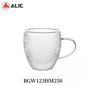 Lead Free High Quantity Cup/Mug Glass BGW123HM250