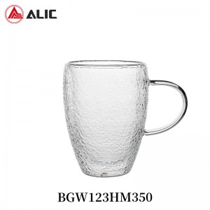 Lead Free High Quantity Cup/Mug Glass BGW123HM350