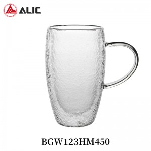 Lead Free High Quantity Cup/Mug Glass BGW123HM450