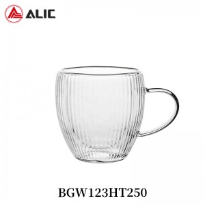 Lead Free High Quantity Cup/Mug Glass BGW123HT250