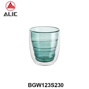 High borosilicate Insulated Glass Tumbler BGW123S230