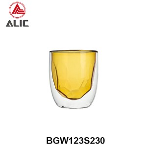 High borosilicate Insulated Glass Tumbler BGW123S230