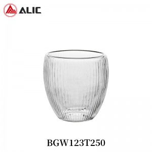 Lead Free High Quantity Cup/Mug Glass BGW123T250