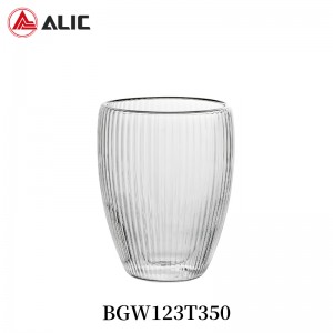 Lead Free High Quantity Cup/Mug Glass BGW123T350