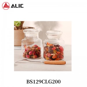 High Quality Glass Storage BS129CLG200