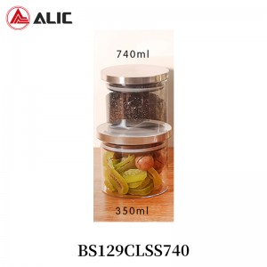 High Quality Glass Storage BS129CLSS740