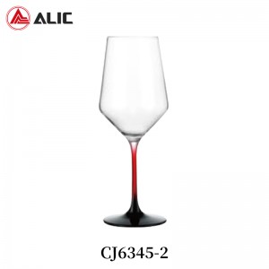 Lead Free High Quantity Wine Glass CJ6345-2