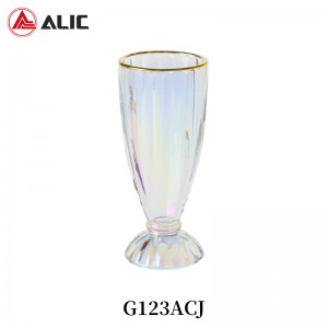 Lead Free High Quantity ins  Ice Cream Glass G123ACJ