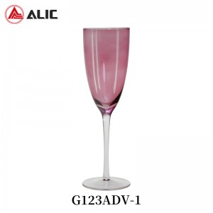 Lead Free High Quantity ins Champagne Glass G123ADV-1