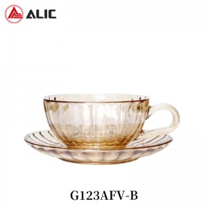 Lead Free High Quantity ins Cup/Mug Glass G123AFV-B