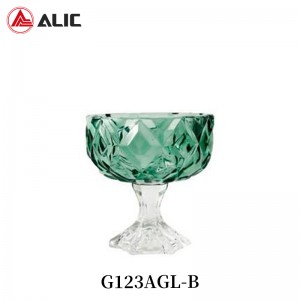 Lead Free High Quantity Ice Cream Glass G123AGL-B