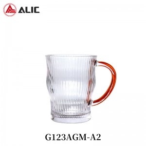 Lead Free High Quantity Cup & Mug Glass G123AGM-A