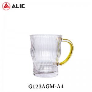 Lead Free High Quantity Cup & Mug Glass G123AGM-A