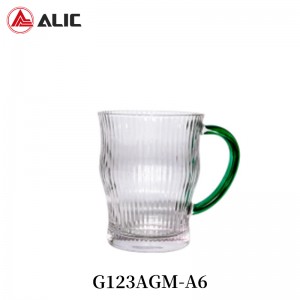 Lead Free High Quantity Cup & Mug Glass G123AGM-A