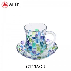 Lead Free High Quantity Cup & Mug Glass G123AGR