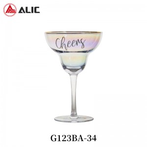 Lead Free High Quantity ins Ice Cream Glass G123BA-34