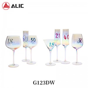 Lead Free High Quantity ins Wine Glass G123DW