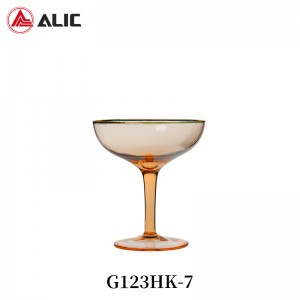 Lead Free High Quantity ins  Wine Glass G123HK-7