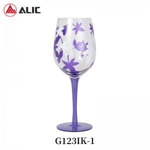 Lead Free High Quantity ins Wine Glass G123IK-1
