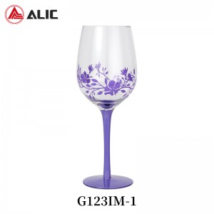 Lead Free High Quantity ins Wine Glass G123IM-1