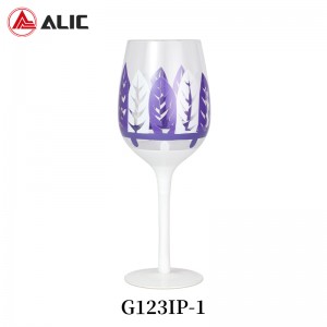 Lead Free High Quantity ins Wine Glass G123IP-1