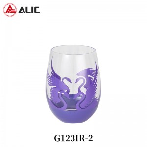 Lead Free High Quantity ins Wine Glass G123IR-2
