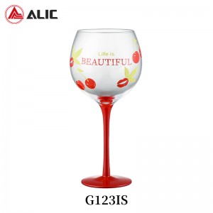 Lead Free High Quantity ins Wine Glass G123IS