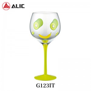 Lead Free High Quantity ins Wine Glass G123IT