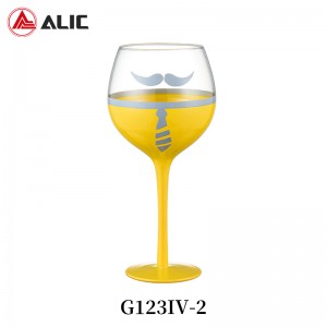 Lead Free High Quantity ins Wine Glass G123IV-2