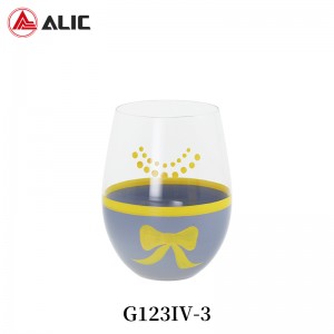 Lead Free High Quantity ins Wine Glass G123IV-3