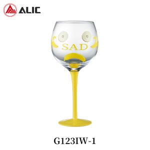 Lead Free High Quantity ins Wine Glass G123IW-1