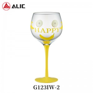 Lead Free High Quantity ins Wine Glass G123IW-2