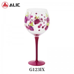 Lead Free High Quantity ins Wine Glass G123IX