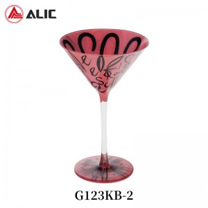 Lead Free High Quantity ins Cocktail Glass & Ice Cream Glass G123KB-2