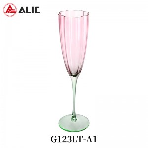 Lead Free High Quantity ins Champagne Glass G123LT-A1
