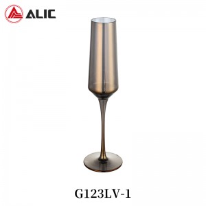 Lead Free High Quantity ins Wine Glass G123LV-1