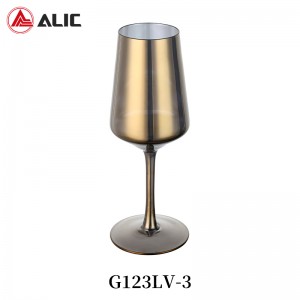 Lead Free High Quantity ins Wine Glass G123LV-3