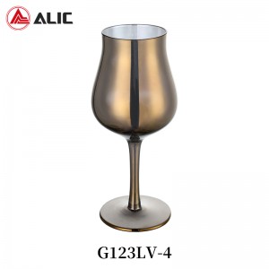 Lead Free High Quantity ins Wine Glass G123LV-4