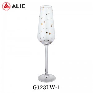 Lead Free High Quantity ins Champagne Glass G123LW-1