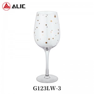 Lead Free High Quantity ins Wine Glass G123LW-3